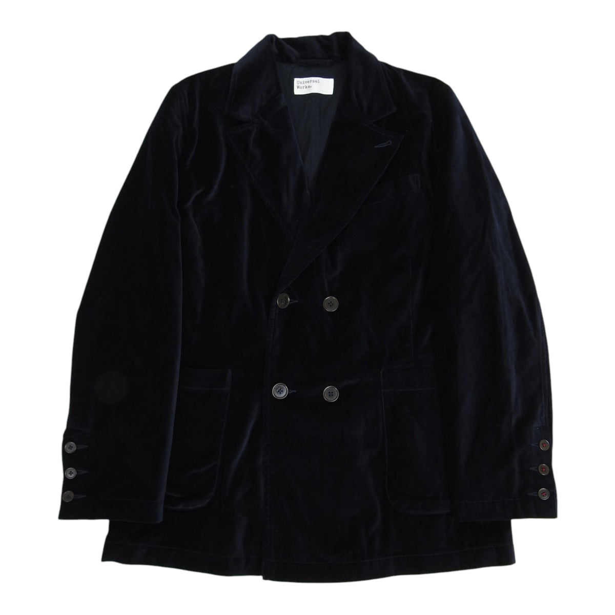 Universal Works Velour Double Breasted Suit Size Medium