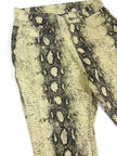 Pleasures Snake Print Jeans Size 30