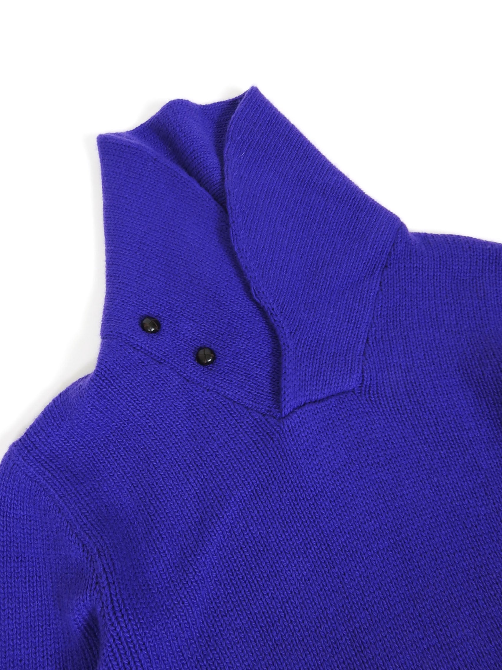 Ralph Lauren Purple Label Cashmere Shawl Neck Sweater Size Medium