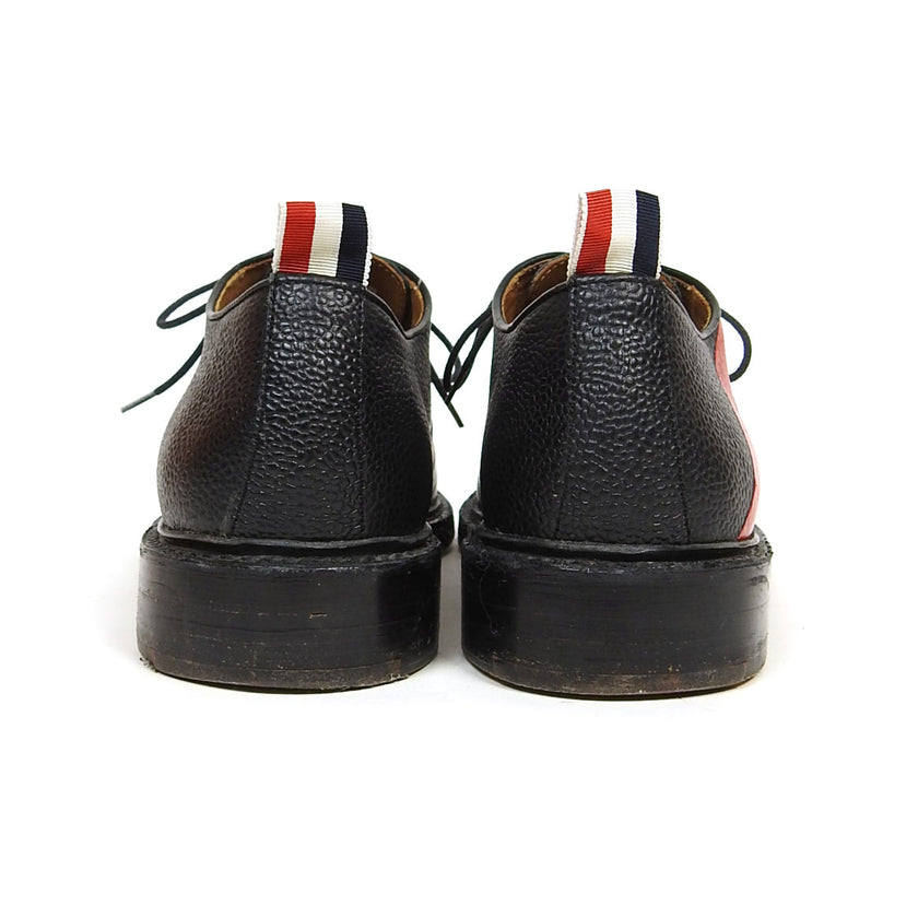Thom Browne Pebbled Leather Striped Oxfords Size 8