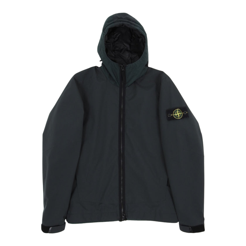 Stone Island dark grey hooded jacket size Small