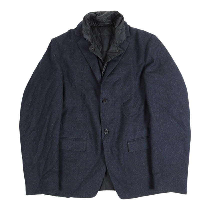 Jil Sander Reversible Quilted Blazer Size 46