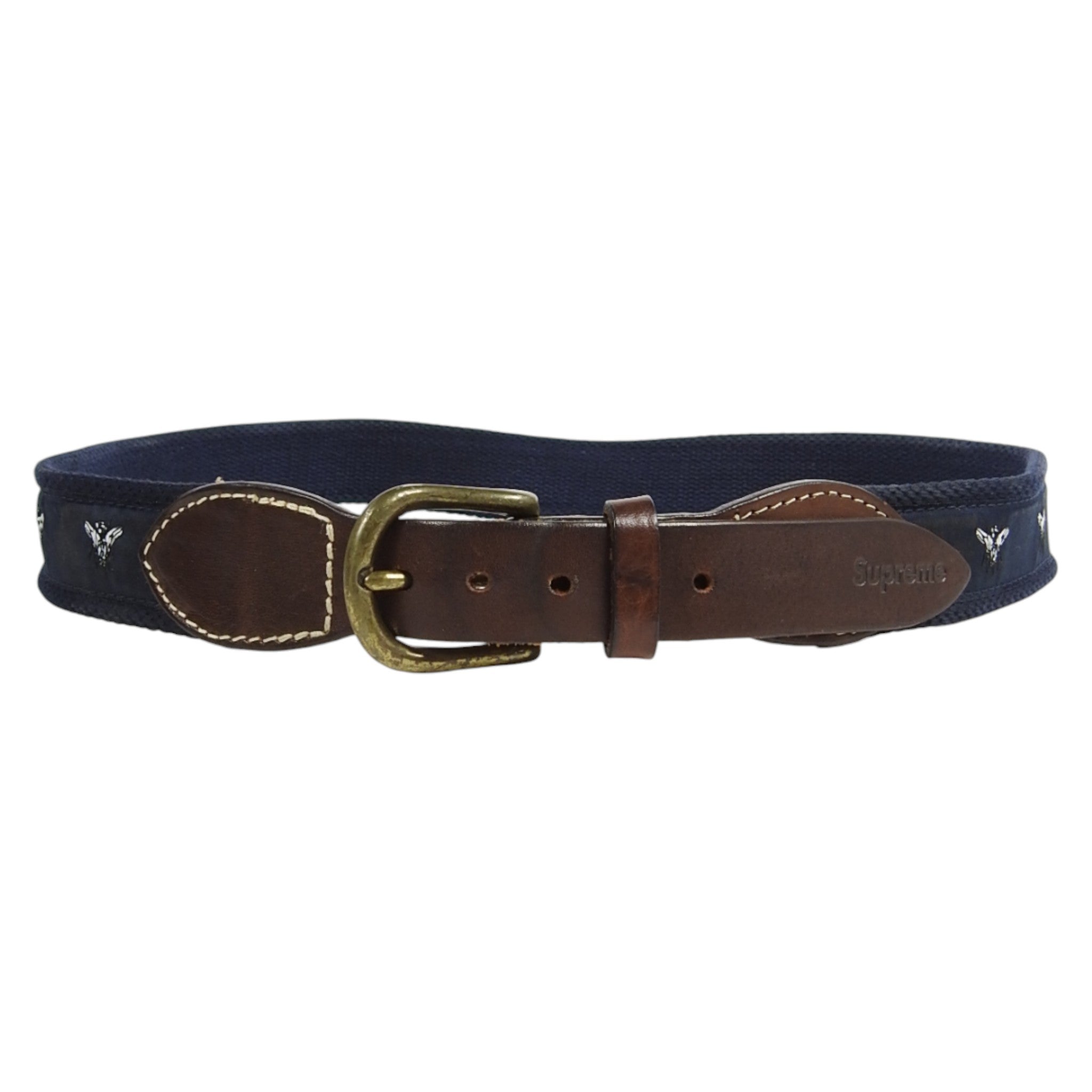 Supreme Canvas Belt Size 80