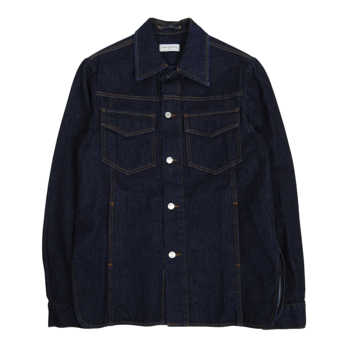 Dries Van Noten Denim Overshirt Size Medium