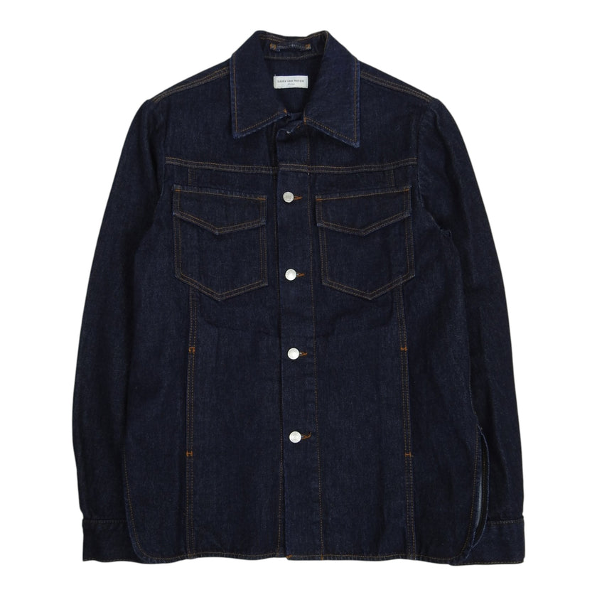 Dries Van Noten Denim Overshirt Size Medium