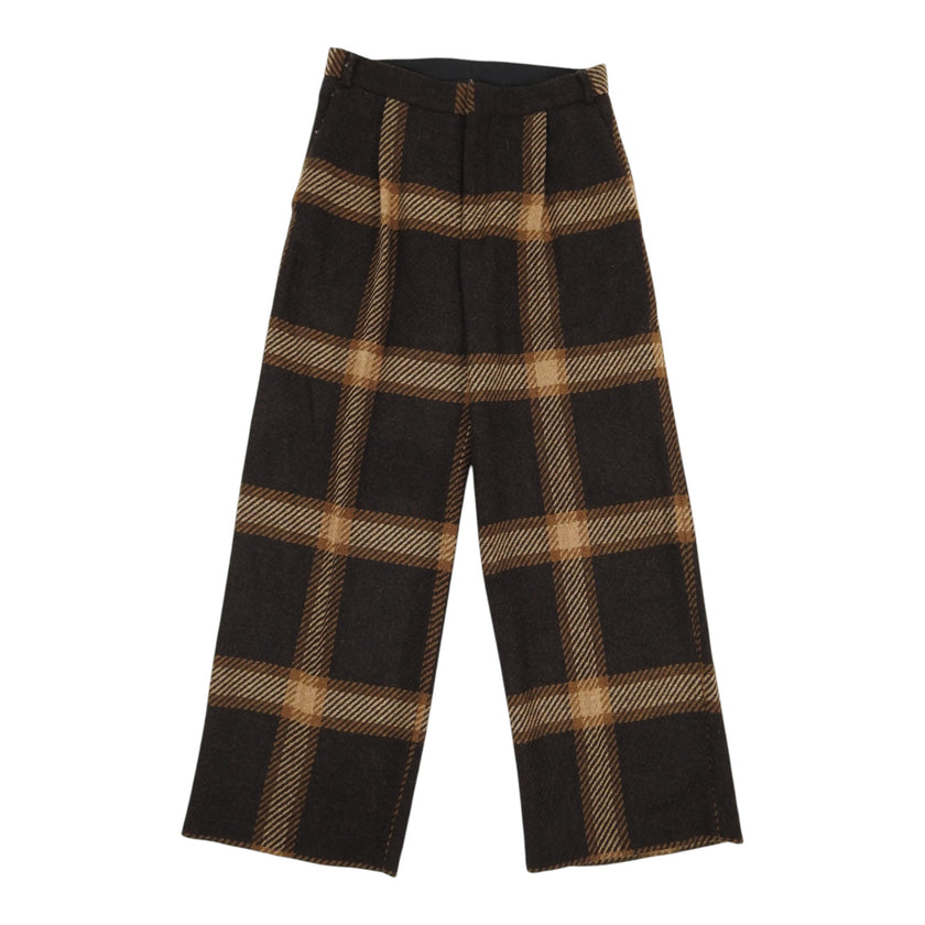 Walter Van Beirendonck Check Trousers Size 48