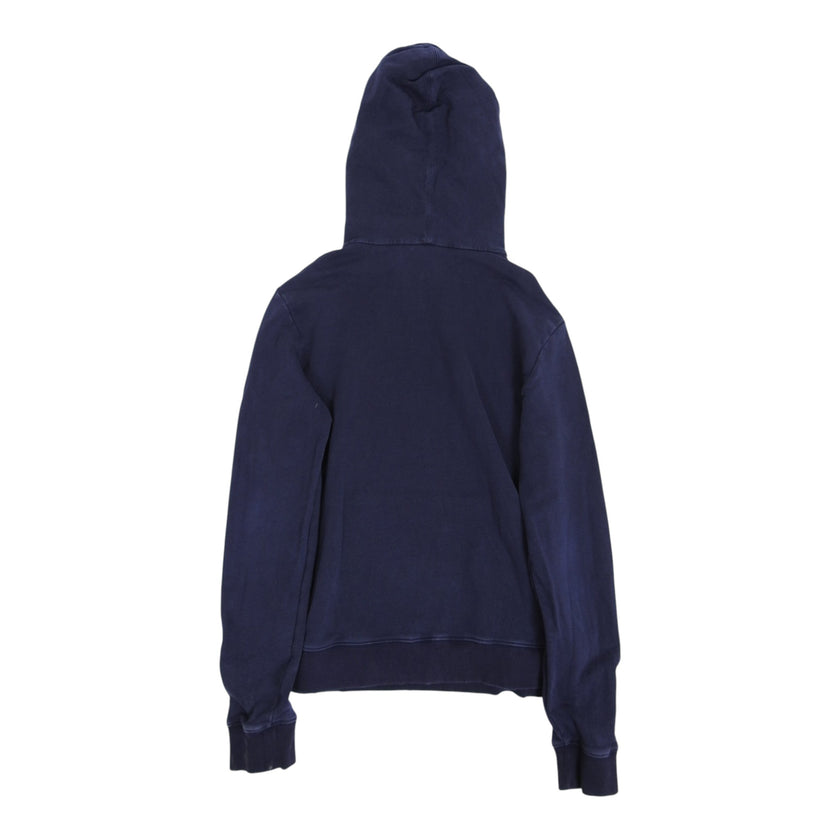 Saint Laurent Paris Distressed Logo Hoodie Size Medium