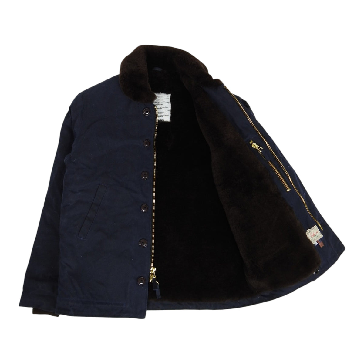 Dehen 1920 Waxed N-1 Coat Size Medium