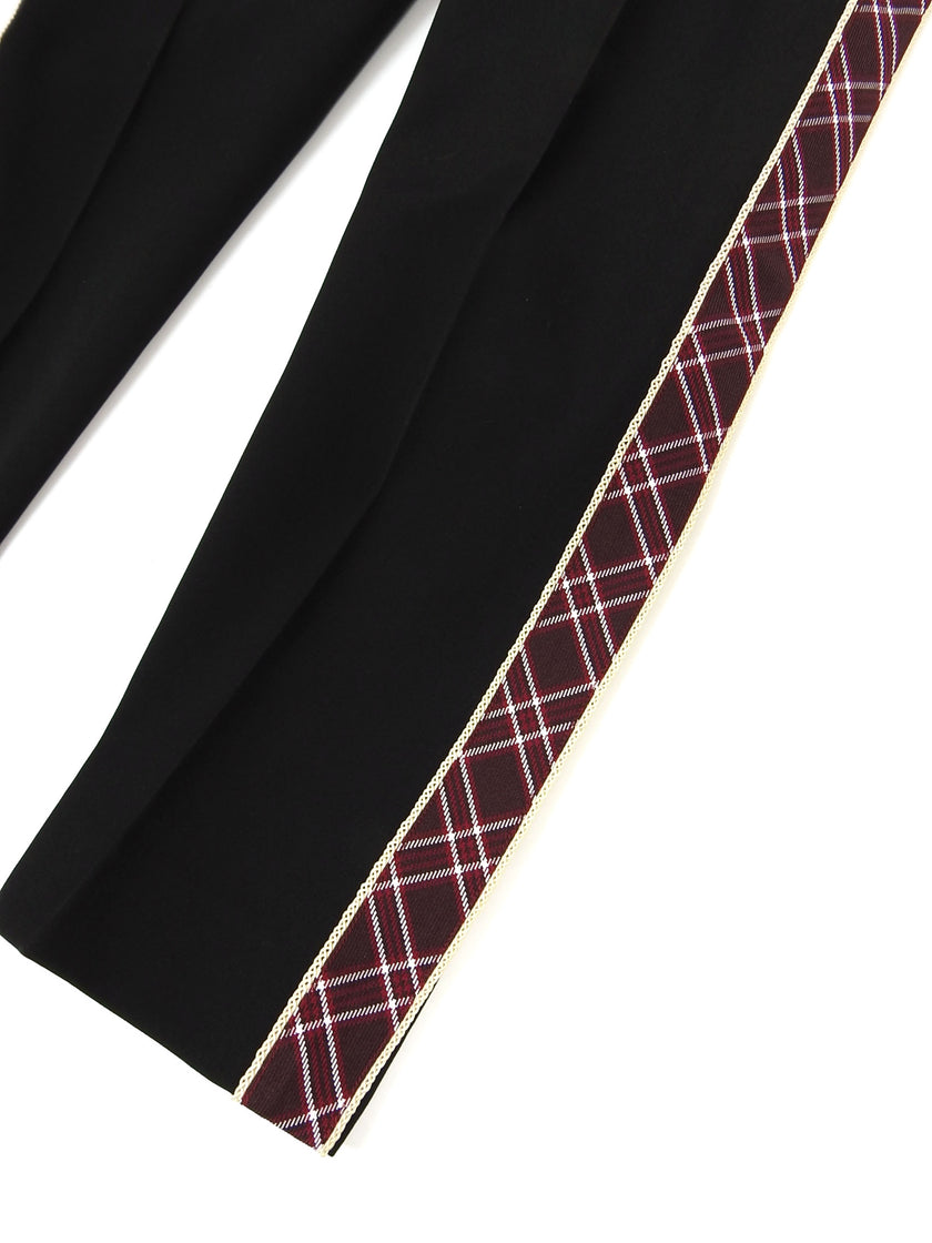 CK205W39NYC Tartan Side Stripe Trousers Size 50