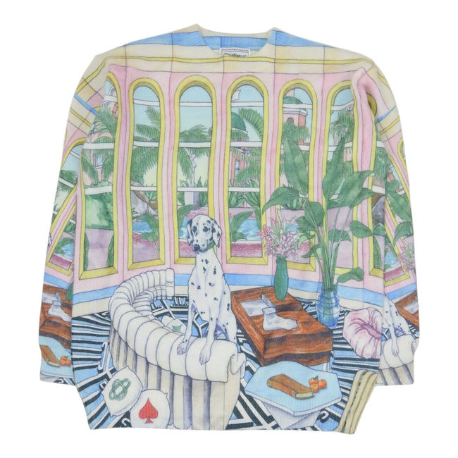 Casablanca Graphic Sweater Size L/XL