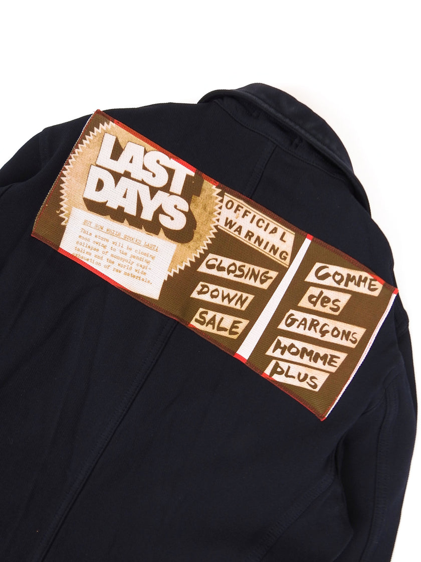 Comme Des Garçons Homme Plus AD2008 Blazer Size Small