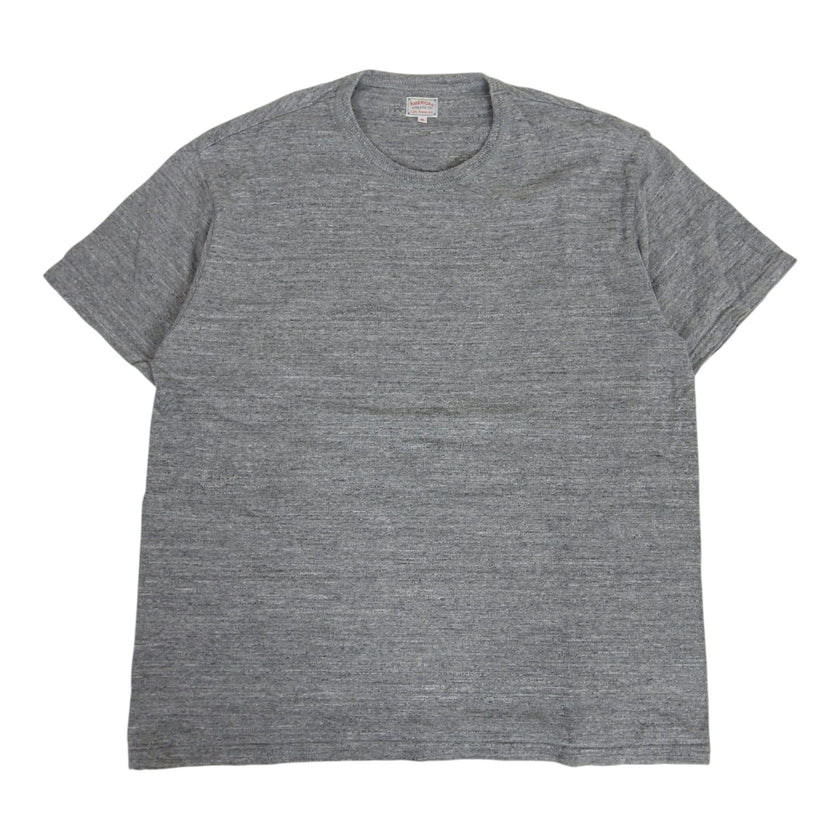 The Real McCoys Grey Loopwheel T-Shirt Size XL
