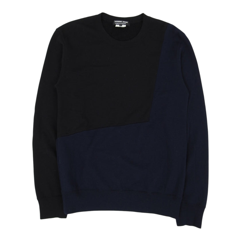 Comme des Garcons Homme Deux black/navy sweatshirt size Small