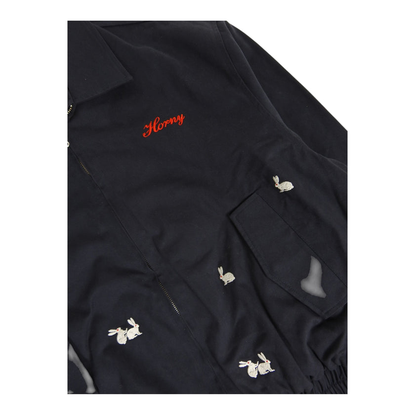 Carne Bollentte Horny Hareington Jacket Size Large
