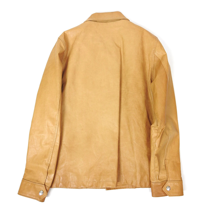 Giorgio Bravo Leather Jacket Size 48