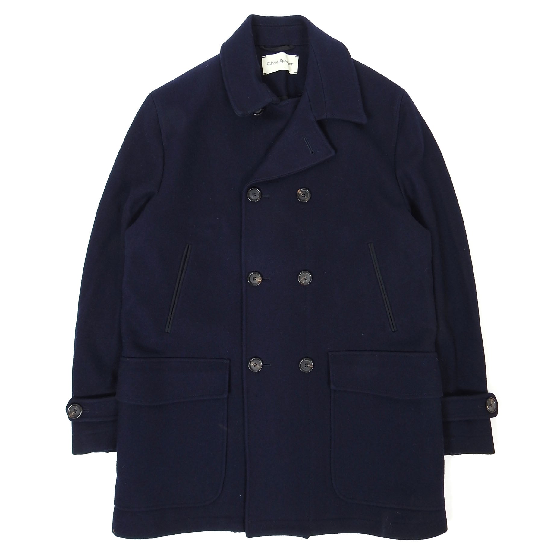 Oliver Spencer Wool Coat Size 42