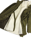 A.P.C. Sherpa Lined Military Parka Size Medium