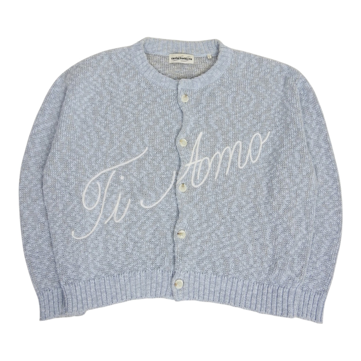 Carne Bollente Ti Amo Cardigan Size Large