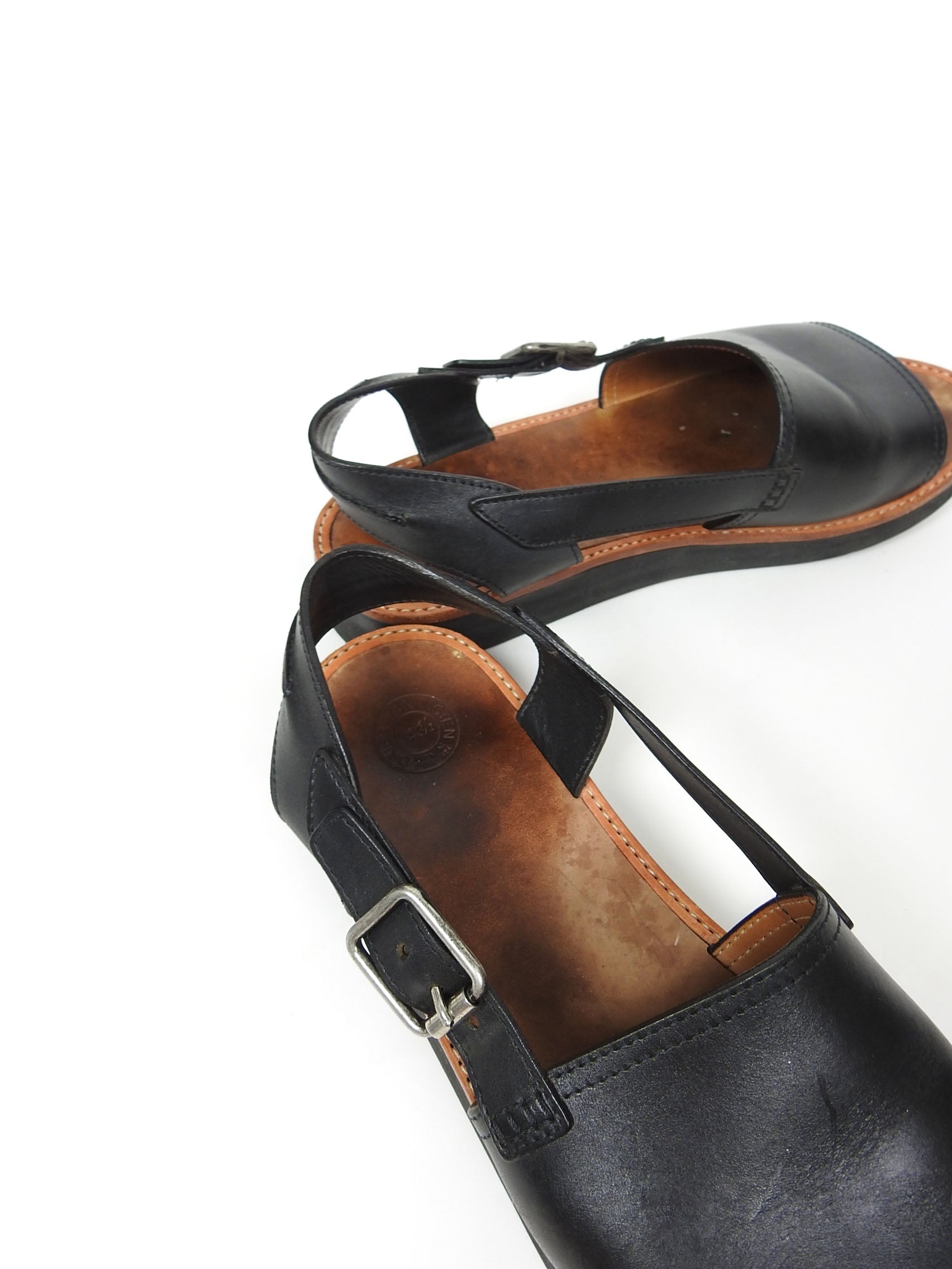 Dries Van Noten Leather Sandals Size 43.5