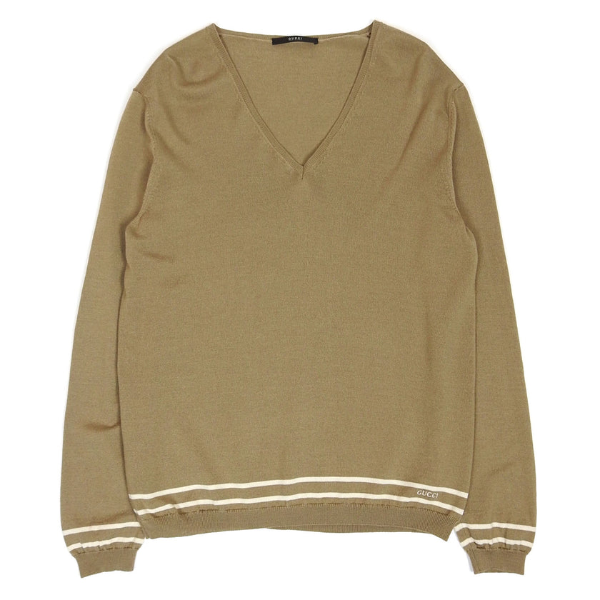 Gucci V Neck Sweater Size 2XL