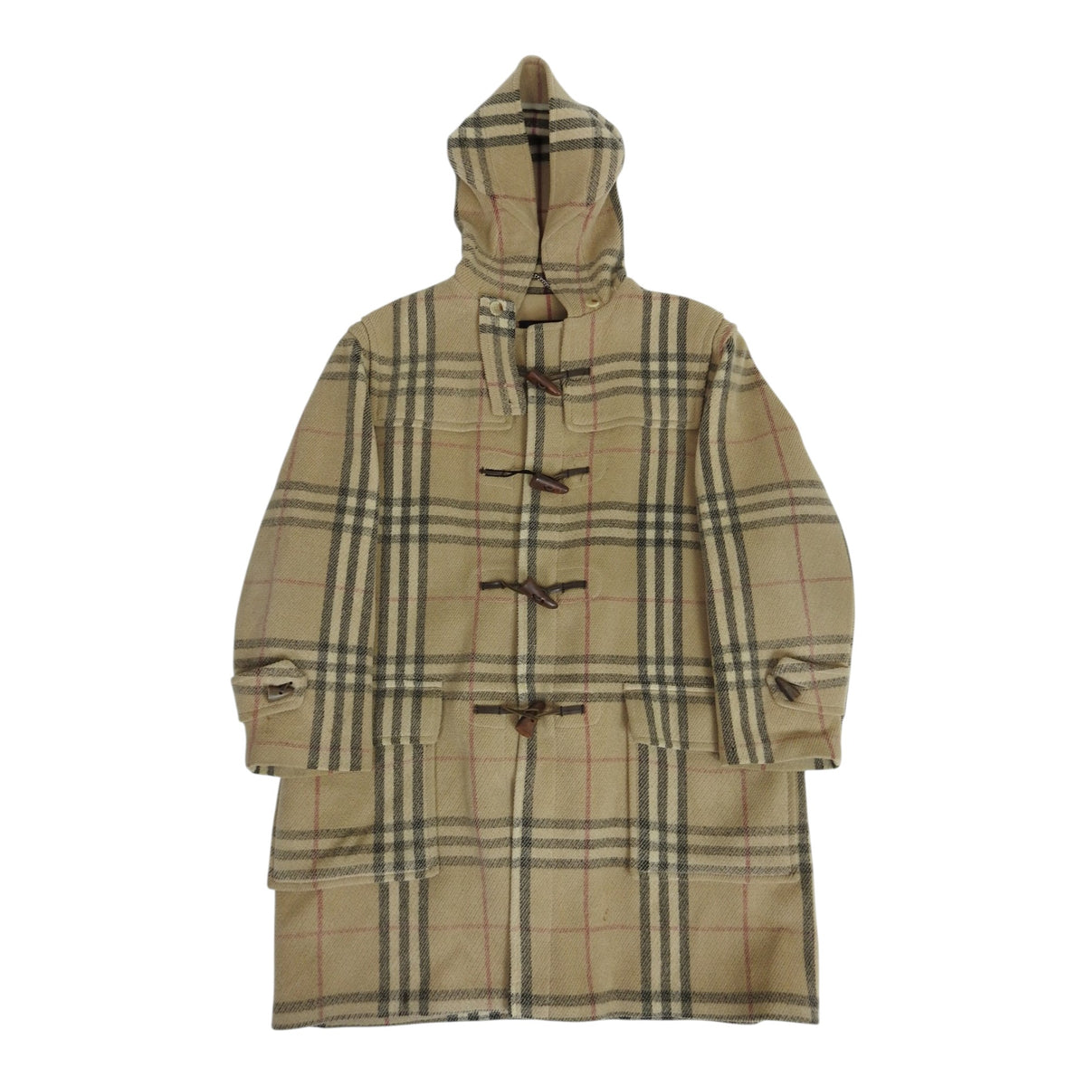 Burberry Nova Check Duffle Coat Large