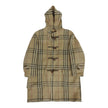 Burberry Nova Check Duffle Coat Large