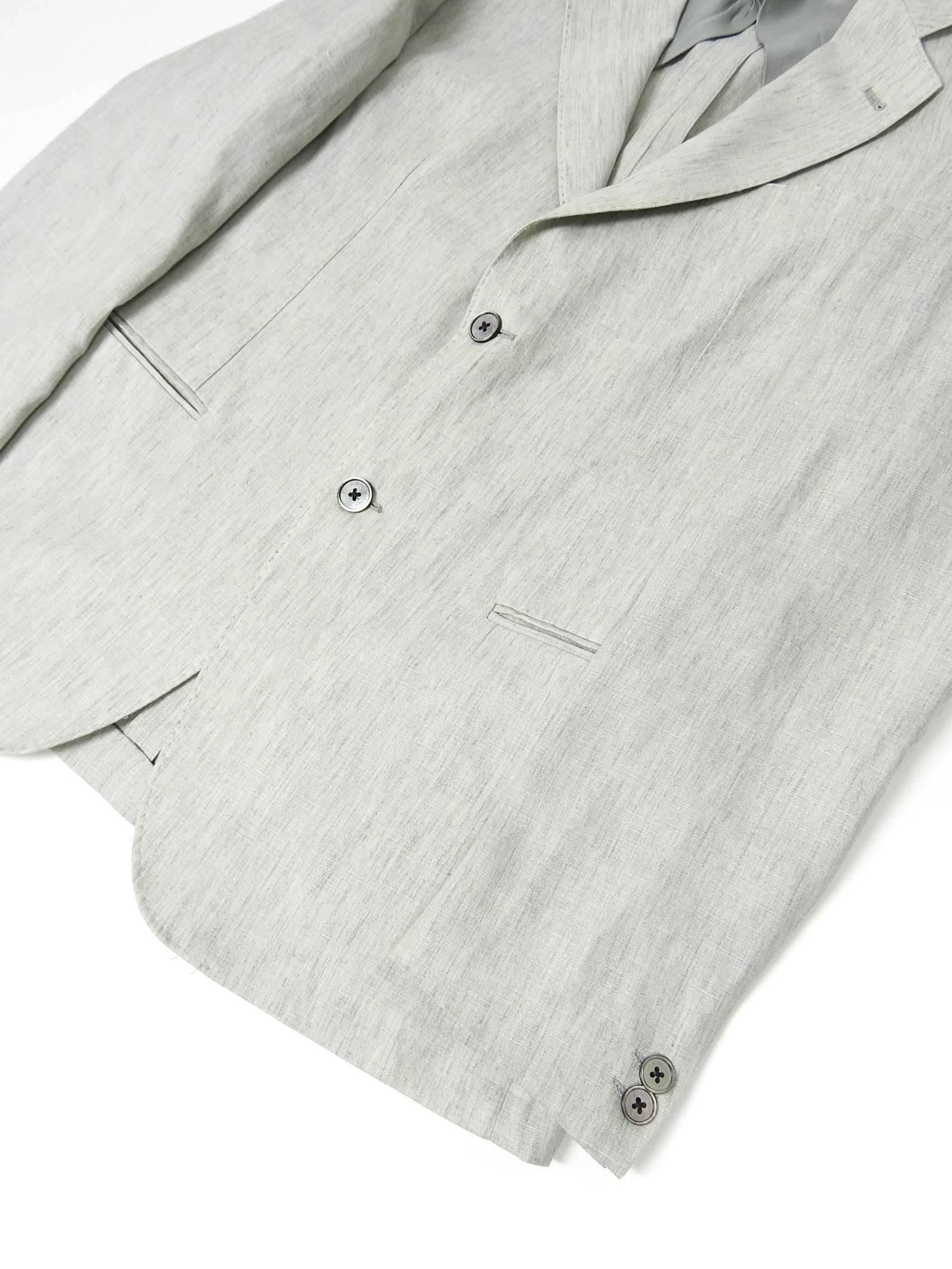 Emporio Armani Linen 2 Piece Suit Size 48