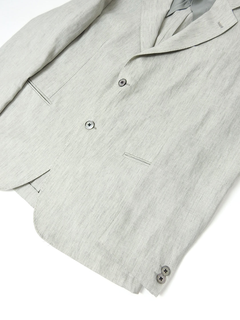Emporio Armani Linen 2 Piece Suit Size 48