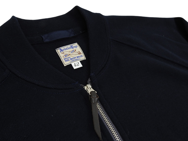 The Real McCoys Zip Sweater Size 42