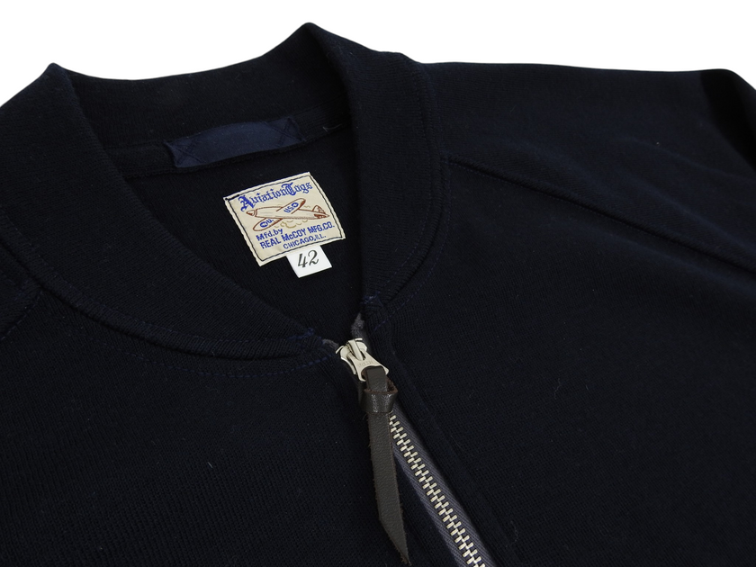 The Real McCoys Zip Sweater Size 42