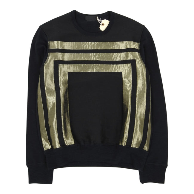 Alexander McQueen black Gold Squares Sweatshirt size Medium