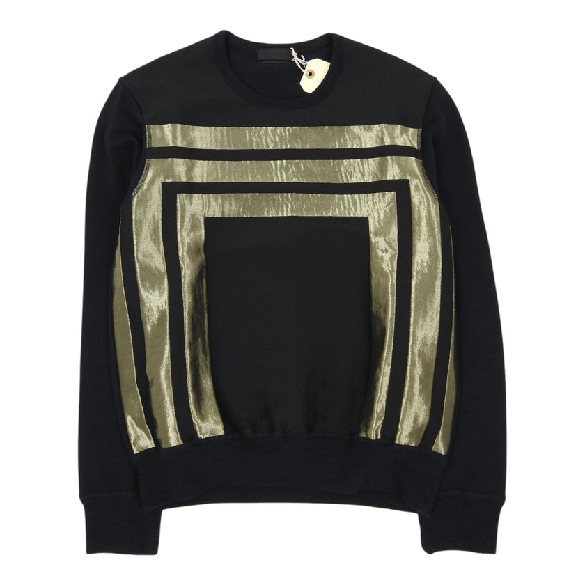 Alexander McQueen black Gold Squares Sweatshirt size Medium