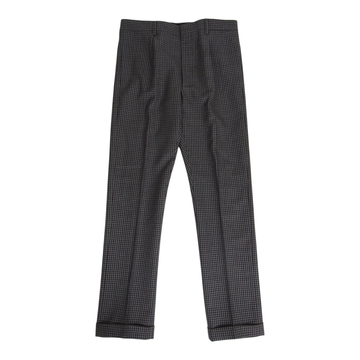 Prada Pleated Houndstooth Trousers Size 44