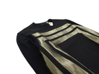 Alexander McQueen black Gold Squares Sweatshirt size Medium