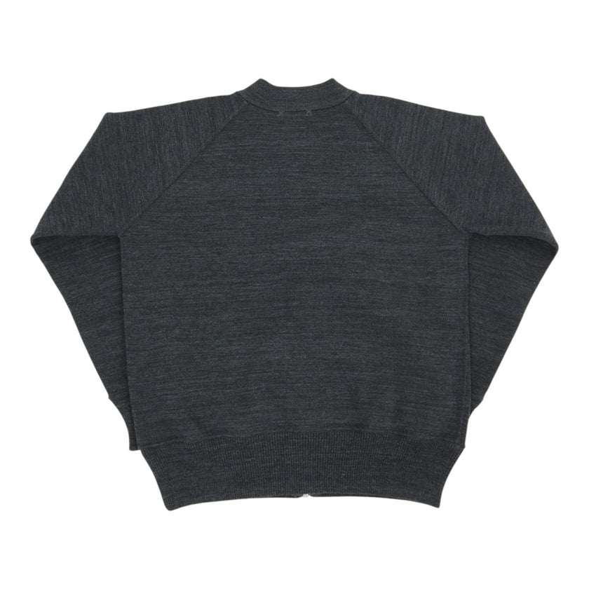 The Real McCoys Grey Zip Sweater Size 42
