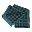 Doppiaa Silk Polka Dot Scarf