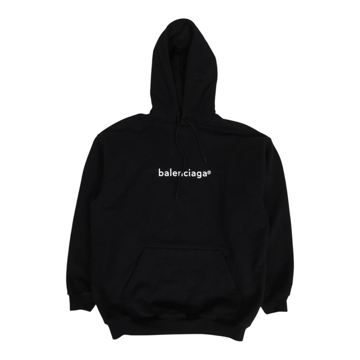 Balenciaga Logo Hoodie Size Small