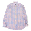 Isaia Check Button Up Size 42