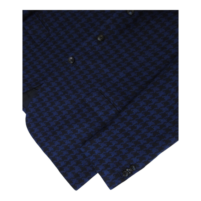 Kiton Cashmere Houndstooth Blazer Size 56