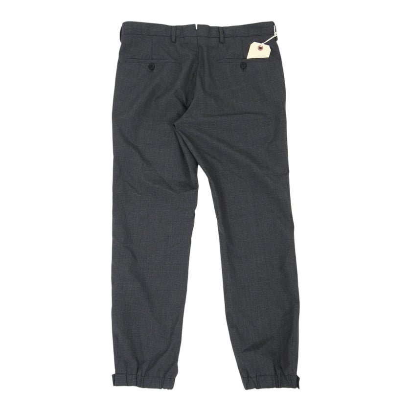Prada Cuff Striped Trousers Size 46