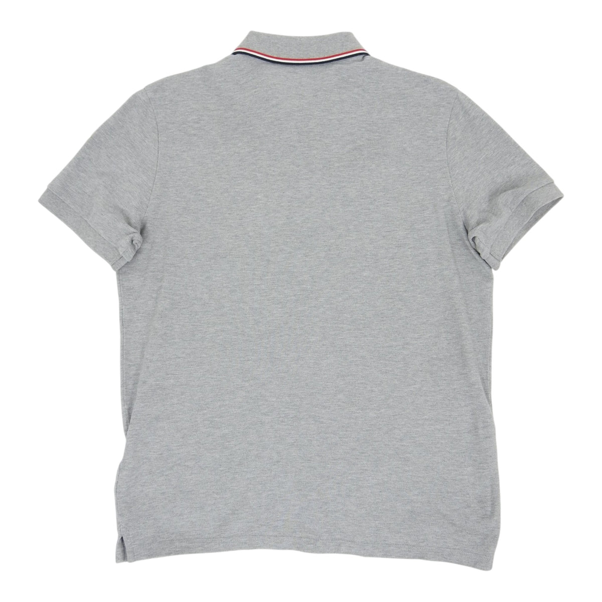 Moncler light grey Polo size Medium