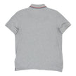 Moncler light grey Polo size Medium