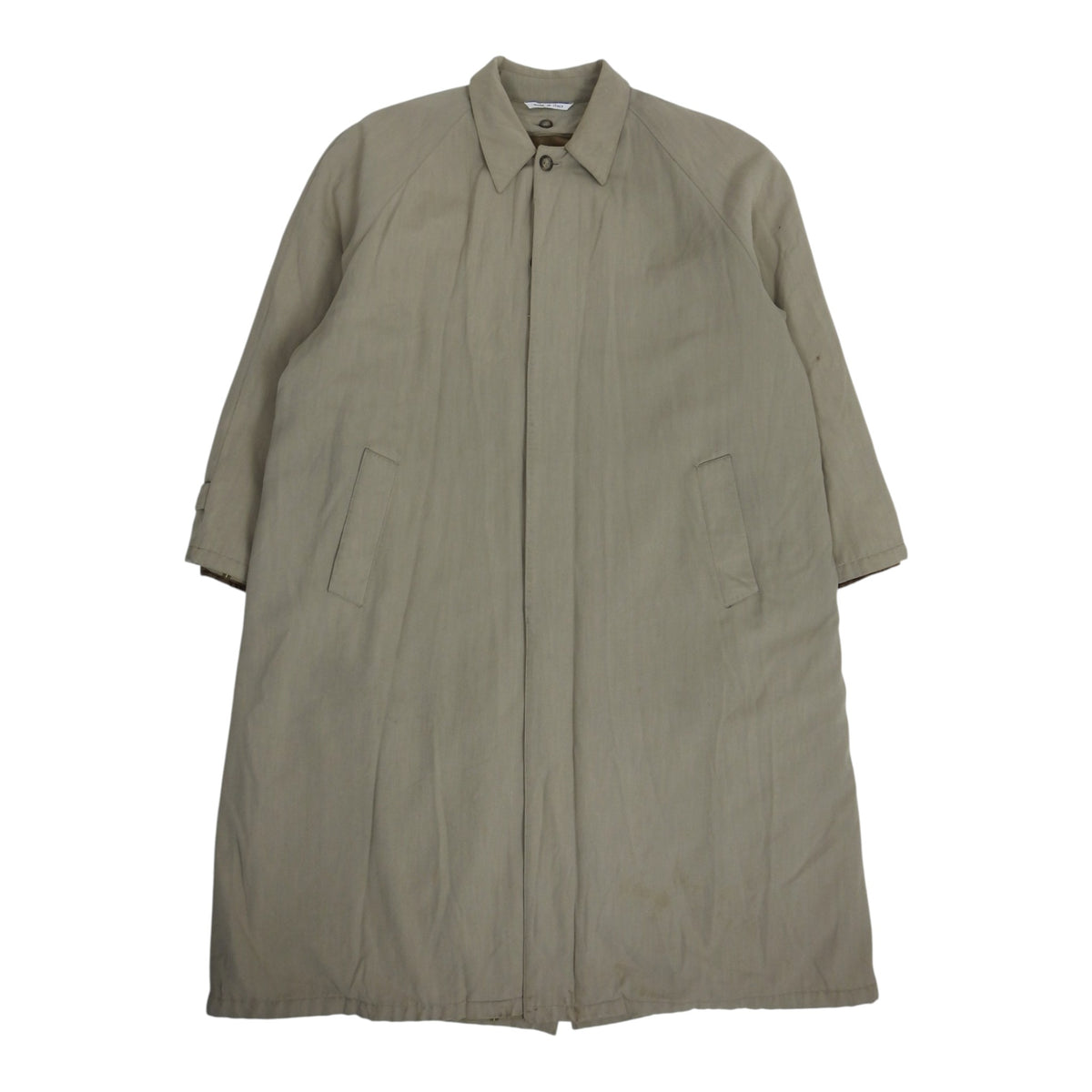 Giorgio Armani Trench Coat w/ Removable Lining Size 40