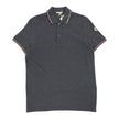 Moncler dark grey Polo size Medium