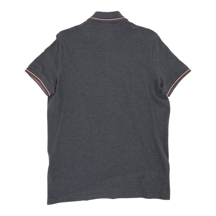 Moncler dark grey Polo size Medium
