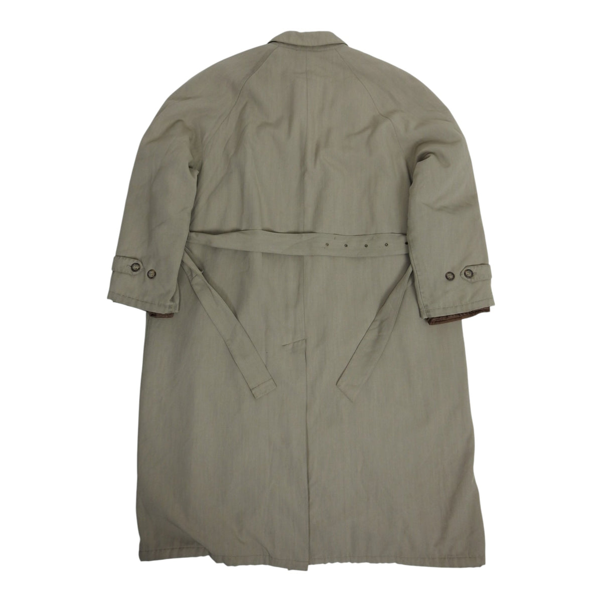 Giorgio Armani Trench Coat w/ Removable Lining Size 40