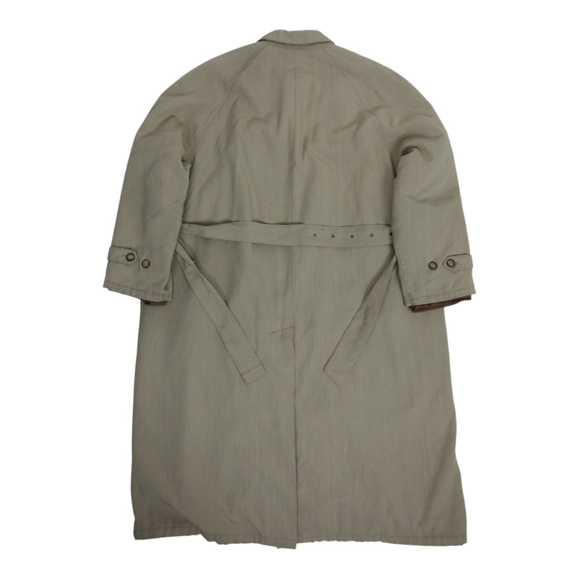 Giorgio Armani Trench Coat w/ Removable Lining Size 40