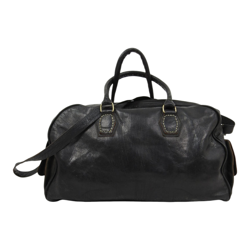 Vintage Leather Duffle Bag
