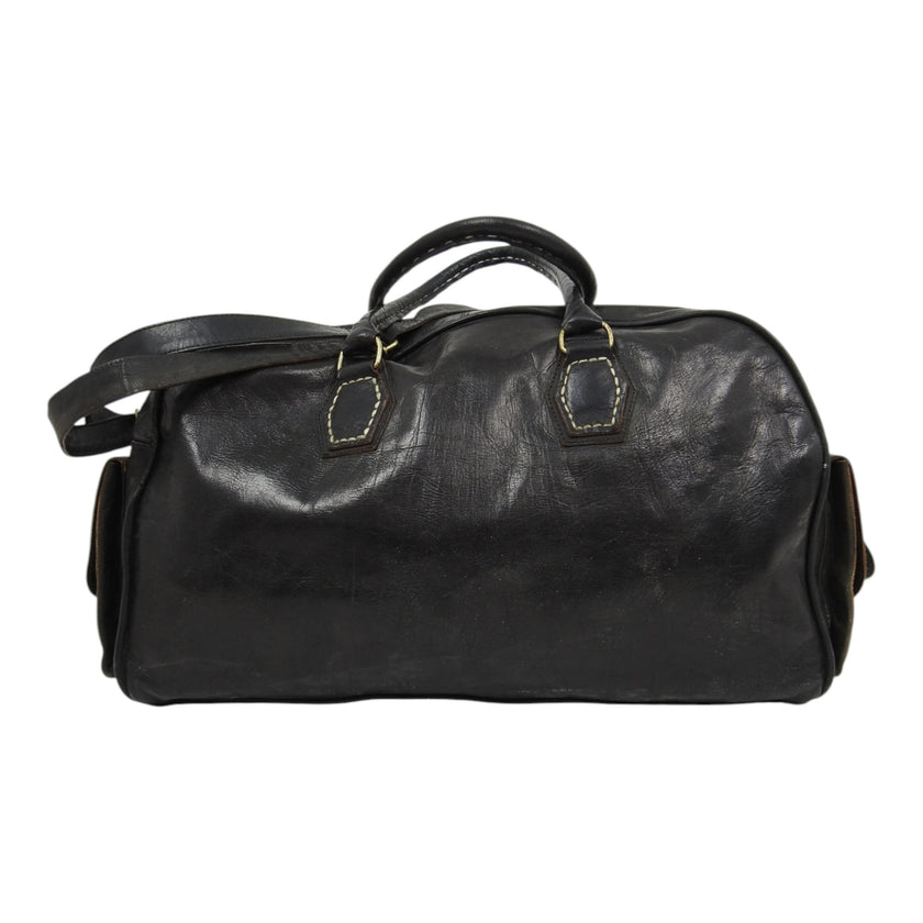 Vintage Leather Duffle Bag