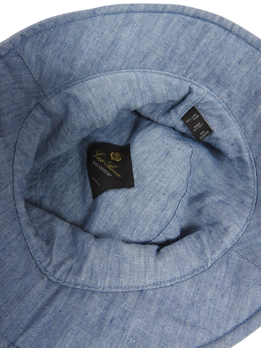 Loro Piana Linen Rain Systems Bucket Hat